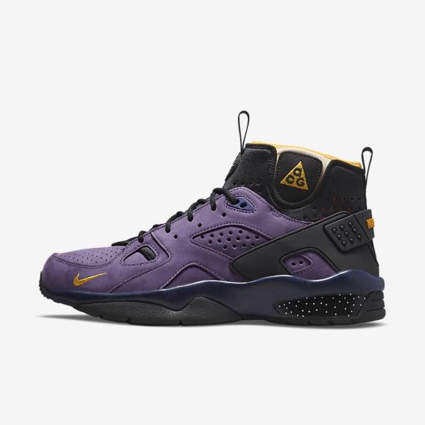 Nike ACG Air Mowabb Muške Tenisice Ljubičaste Plave Crne Zlatne | NK358ZVN