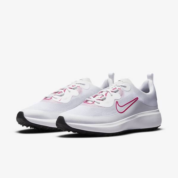 Nike Ace Summerlite Ženske Cipele za golf Bijele Crne Roze | NK492TOL