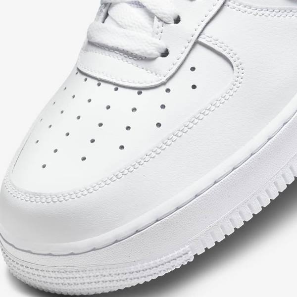 Nike Air Force 1 07 Muške Tenisice Bijele Kraljevska Plava | NK317DQP