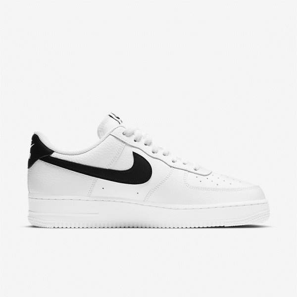 Nike Air Force 1 07 Muške Tenisice Bijele Crne | NK804COZ