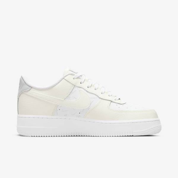 Nike Air Force 1 07 Ženske Tenisice Bijele Platine | NK634ANU