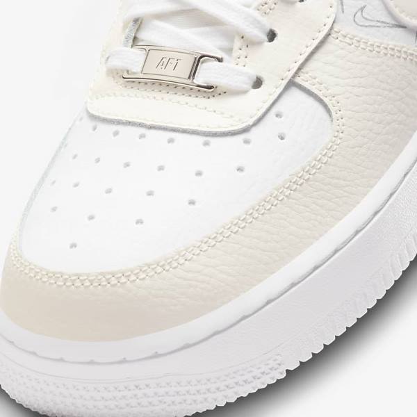 Nike Air Force 1 07 Ženske Tenisice Bijele Platine | NK634ANU