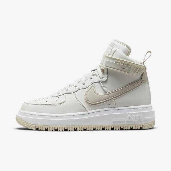 Nike Air Force 1 Boot Muške Tenisice Bijele Svijetlo Bež | NK297UWC