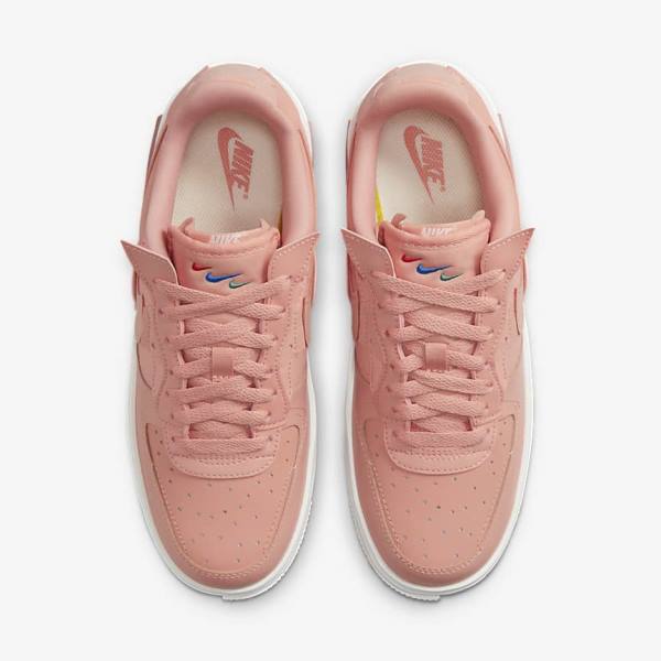 Nike Air Force 1 Fontanka Ženske Tenisice Bijele Crvene Roze Svijetlo | NK302LRE