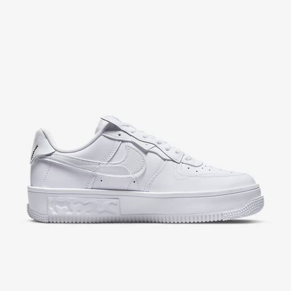 Nike Air Force 1 Fontanka Ženske Tenisice Bijele | NK834VFK