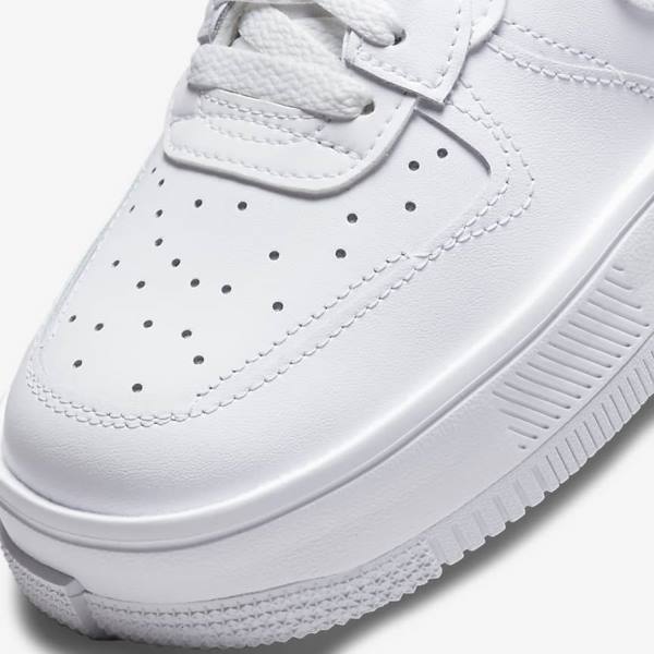 Nike Air Force 1 Fontanka Ženske Tenisice Bijele | NK834VFK