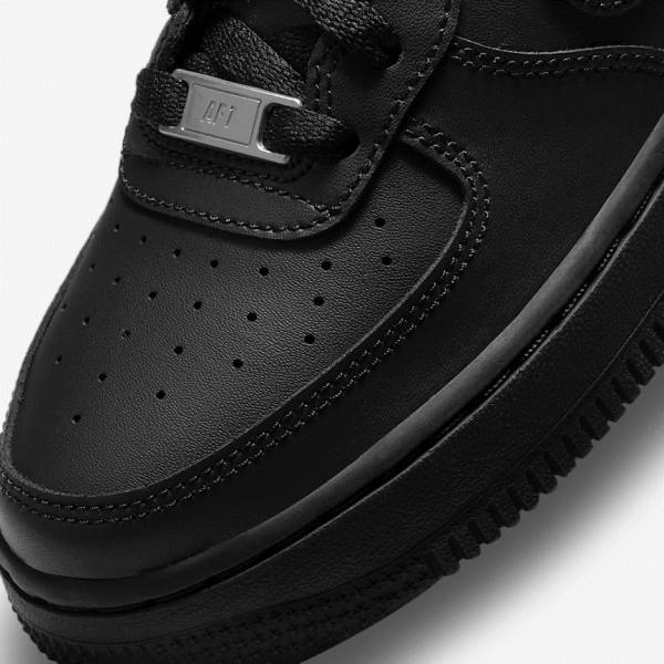 Nike Air Force 1 LE Older Dječje Tenisice Crne | NK598WEK