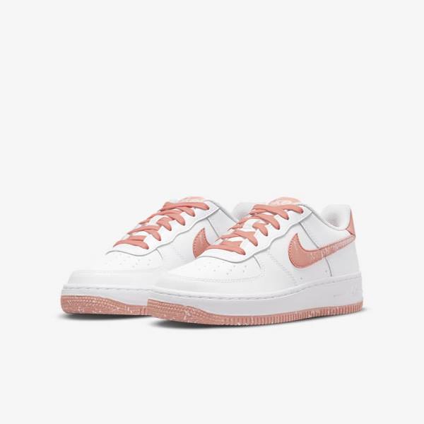 Nike Air Force 1 LV8 Older Dječje Tenisice Bijele Svijetlo | NK126IDG