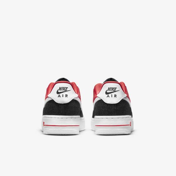 Nike Air Force 1 LV8 Older Dječje Tenisice Bijele Tamnoplave Crvene Bijele | NK472OKX