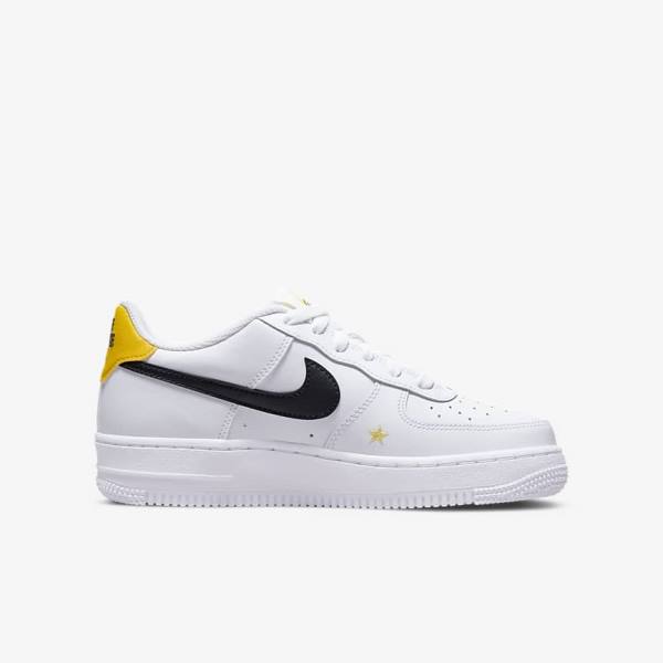 Nike Air Force 1 LV8 Older Dječje Tenisice Bijele Crne | NK501HDV