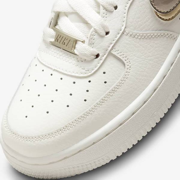 Nike Air Force 1 LV8 Older Dječje Tenisice Bijele Roze Metalne Plave Sive | NK853SVN