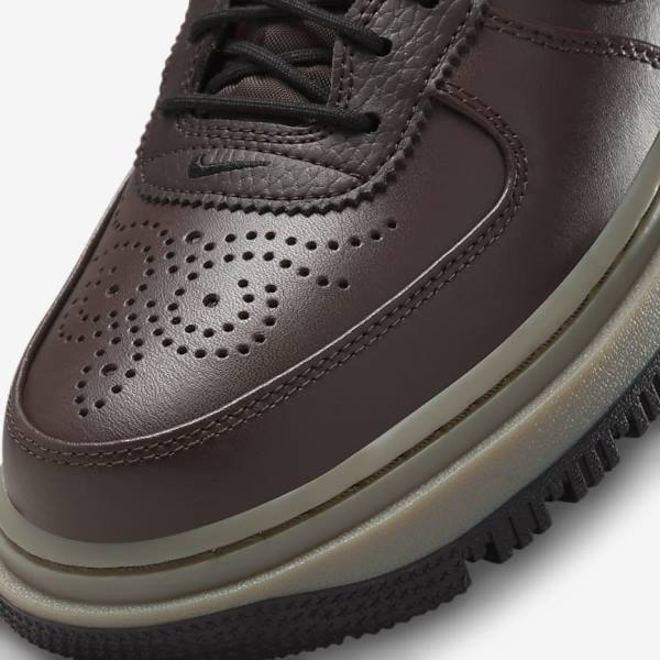 Nike Air Force 1 Luxe Muške Tenisice Smeđe Crne Tamno Smeđe | NK098KQG