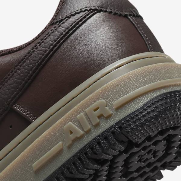 Nike Air Force 1 Luxe Muške Tenisice Smeđe Crne Tamno Smeđe | NK098KQG