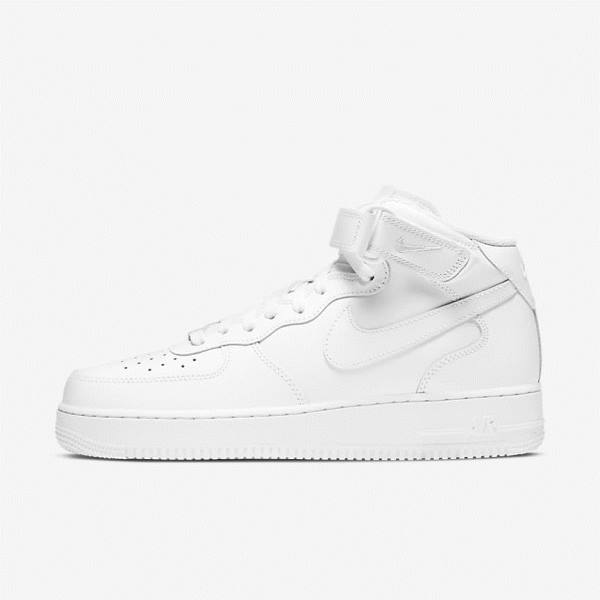 Nike Air Force 1 Mid 07 Muške Tenisice Bijele | NK027DWP