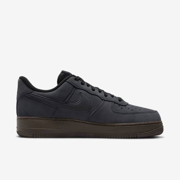 Nike Air Force 1 Muške Tenisice Bijele Tamno Čokoladne | NK591DQX