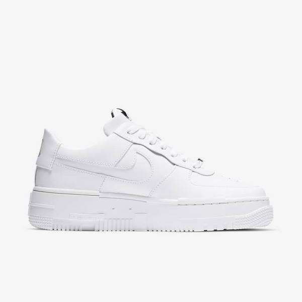 Nike Air Force 1 Pixel Ženske Tenisice Bijele Crne Bijele | NK874BFD