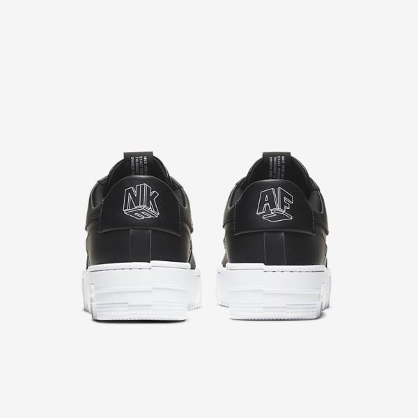 Nike Air Force 1 Pixel Ženske Tenisice Crne Bijele Crne | NK340IKV