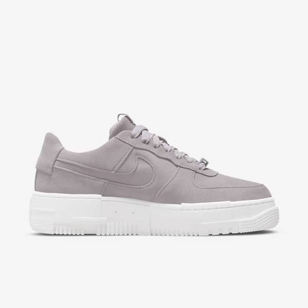 Nike Air Force 1 Pixel Ženske Tenisice Sive Bijele Sive | NK140FCW