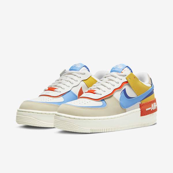 Nike Air Force 1 Shadow Ženske Tenisice Kraljevska Plava Narančaste Plave | NK087BEM