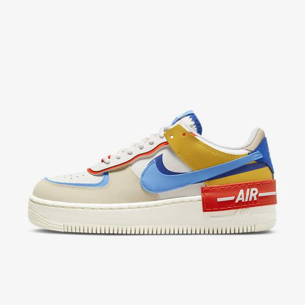 Nike Air Force 1 Shadow Ženske Tenisice Kraljevska Plava Narančaste Plave | NK087BEM