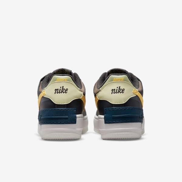 Nike Air Force 1 Shadow Ženske Tenisice Zelene Bijele Zlatne | NK561BXQ