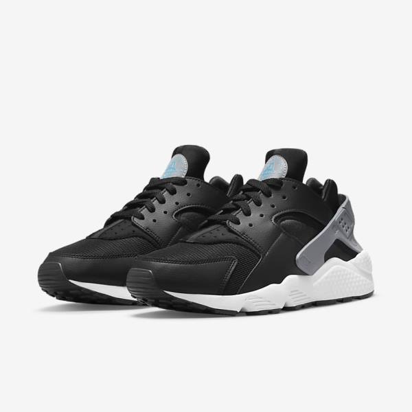 Nike Air Huarache J22 Muške Tenisice Crne Sive Bijele | NK284PBJ