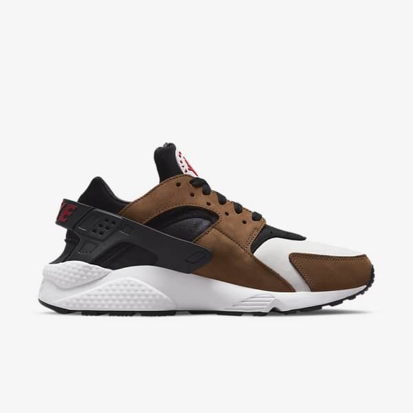 Nike Air Huarache LE Muške Tenisice Crne Bijele Crvene | NK372XSF