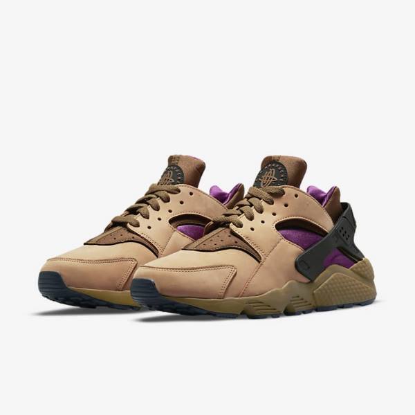 Nike Air Huarache LE Muške Tenisice Crne Smeđe | NK705LRJ