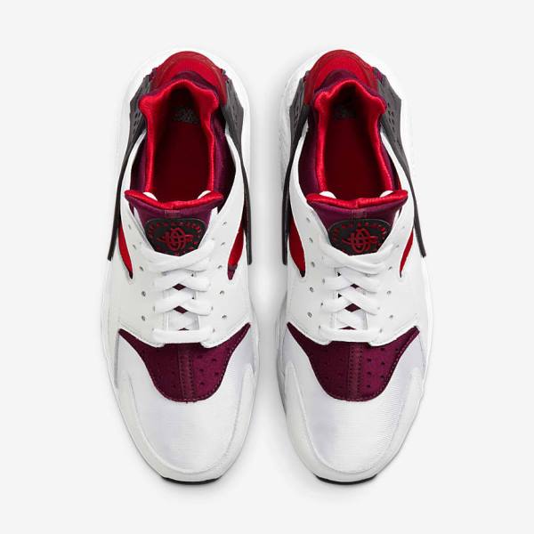 Nike Air Huarache Muške Tenisice Bijele Crvene Crne Crvene | NK831STR