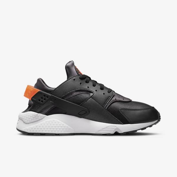 Nike Air Huarache Muške Tenisice Crne Narančaste Sive Bijele | NK027VJI