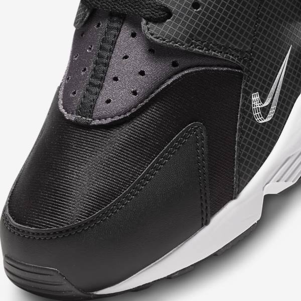 Nike Air Huarache Muške Tenisice Crne Narančaste Sive Bijele | NK027VJI