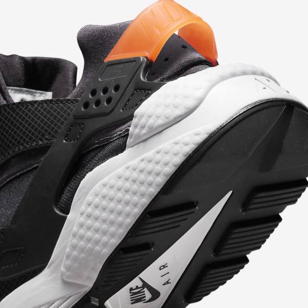 Nike Air Huarache Muške Tenisice Crne Narančaste Sive Bijele | NK027VJI