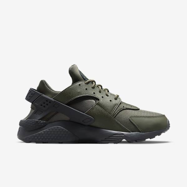 Nike Air Huarache Muške Tenisice Kaki Boja Crne Zlatne Kaki Boja | NK248HJA