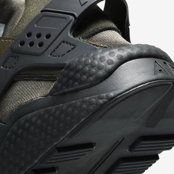 Nike Air Huarache Muške Tenisice Kaki Boja Crne Zlatne Kaki Boja | NK248HJA