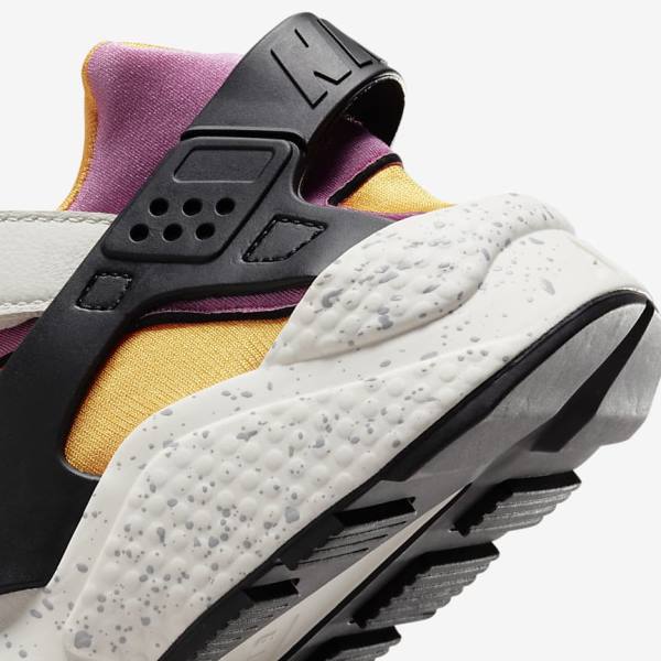 Nike Air Huarache Muške Tenisice Svijetlo Bež Zlatne Crne Roze | NK870HVB