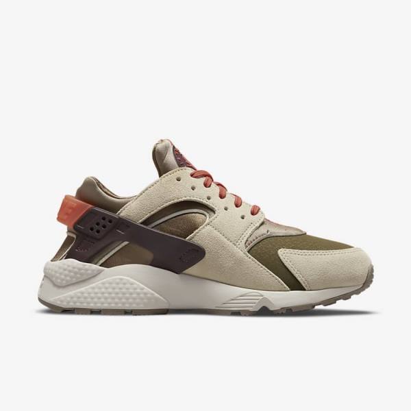 Nike Air Huarache SP Ženske Tenisice Kaki Boja Bordo | NK893GCX