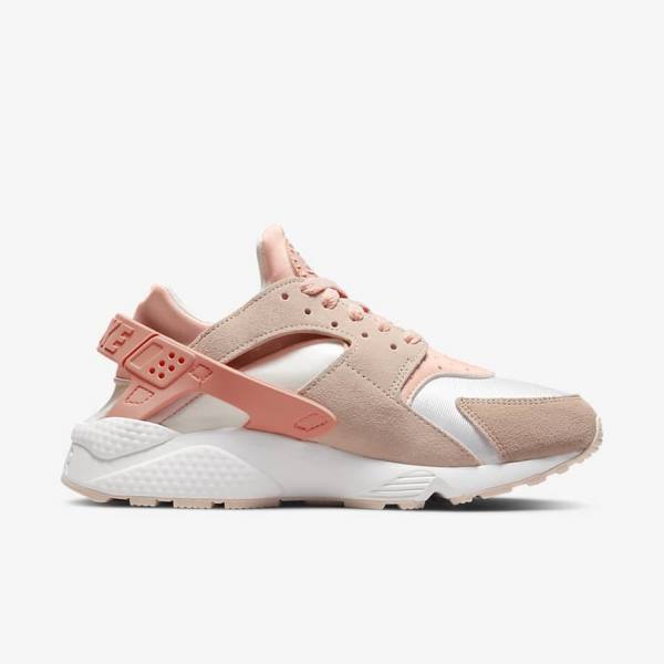 Nike Air Huarache Ženske Tenisice Bijele Kaki Boja Sive Svijetlo | NK145XPJ