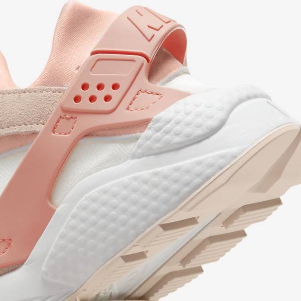 Nike Air Huarache Ženske Tenisice Bijele Kaki Boja Sive Svijetlo | NK145XPJ