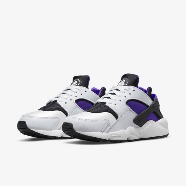 Nike Air Huarache Ženske Tenisice Bijele Ljubičaste Crne | NK324WUY