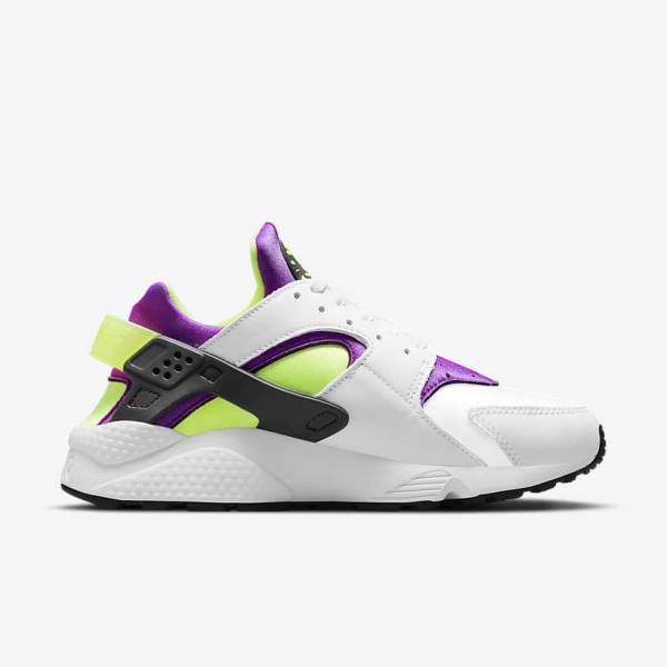 Nike Air Huarache Ženske Tenisice Bijele Crne Žute | NK926CTR