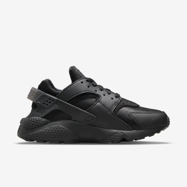 Nike Air Huarache Ženske Tenisice Crne Tamno Sive | NK953IWH