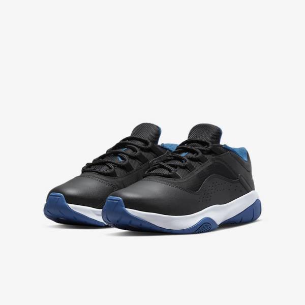 Nike Air Jordan 11 CMFT Low Older Dječje Tenisice Crne Tamno Plave Bijele | NK046DAE