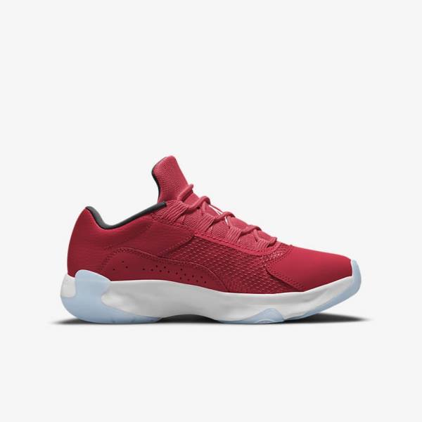 Nike Air Jordan 11 CMFT Low Older Dječje Jordan Tenisice Crvene Crne Bijele | NK310ZGF