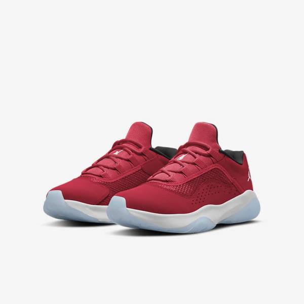 Nike Air Jordan 11 CMFT Low Older Dječje Jordan Tenisice Crvene Crne Bijele | NK310ZGF