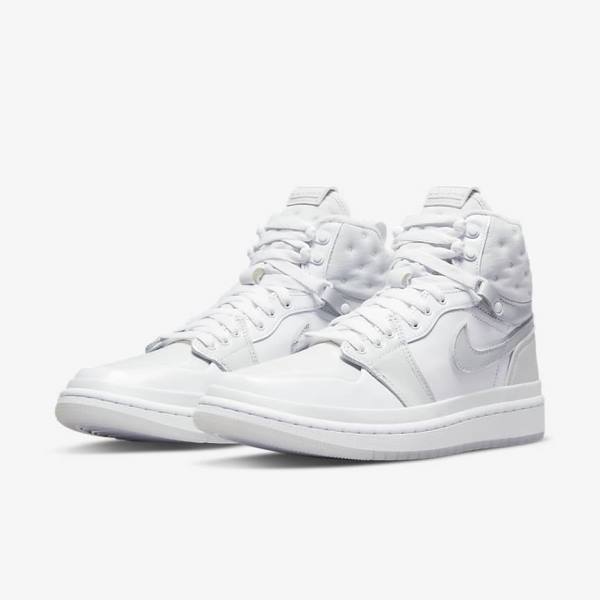 Nike Air Jordan 1 Acclimate Ženske Jordan Tenisice Bijele Sive | NK574RMJ