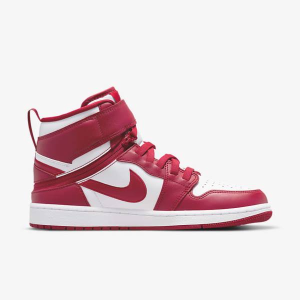 Nike Air Jordan 1 Hi FlyEase Muške Tenisice Crvene Bijele | NK683HTO