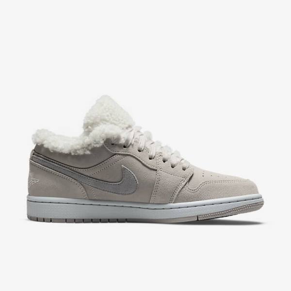 Nike Air Jordan 1 Low SE Ženske Tenisice Sive Sive Bijele | NK493UAJ