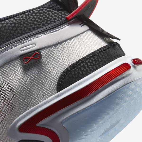 Nike Air Jordan XXXVI Psychic Energy Muške Jordan Tenisice Bijele Crne Crvene | NK642ZVC