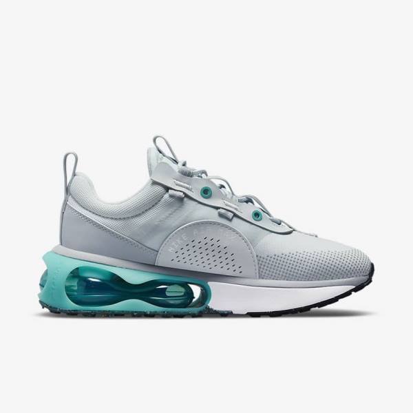 Nike Air Max 2021 Ženske Tenisice Platine Tirkizne Sive Crne | NK492SAW