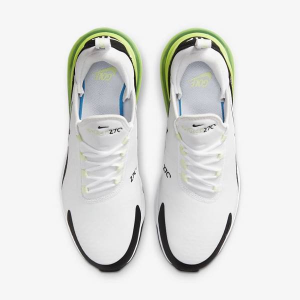 Nike Air Max 270 G Ženske Cipele za golf Bijele Crne | NK405IMG